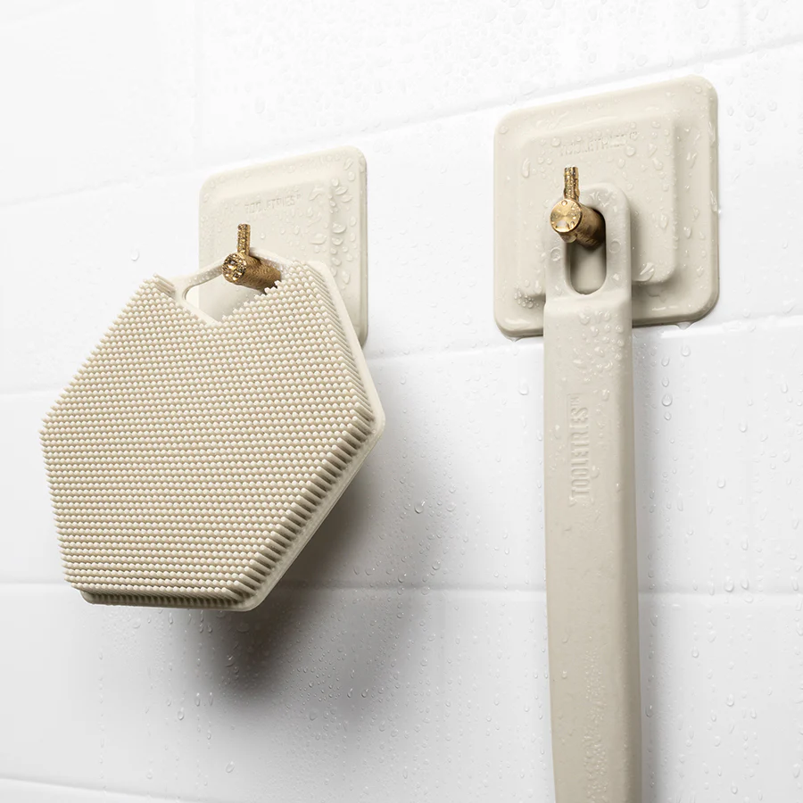 The Arnold Shower Hook Sand (2 Pack) - Image 6